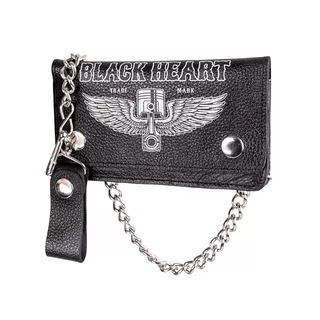 Black Heart Rahakot Black Brieftasche - schwarz