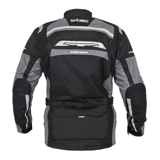 Men’s Motorcycle Jacket W-TEC Burdys Evo - Black-Grey-Green