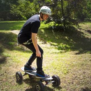 Electric Longboard Skatey 800 Off-Road Wood Art