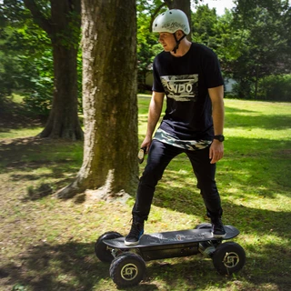 Electric Longboard Skatey 800 Off-Road Wood Art