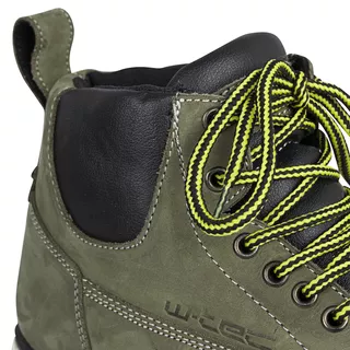 W-TEC Exetero Olive Motorradschuhe - olivgrün