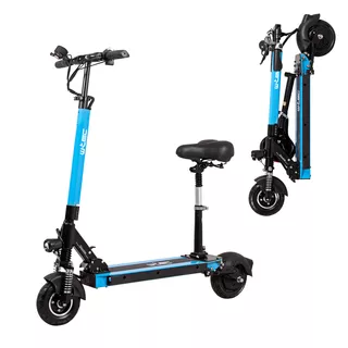 Elektromos roller W-TEC Skootie Pro II 8" üléssel - kék