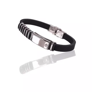 Magnetic Bracelet inSPORTline Mizar - Black-Silver