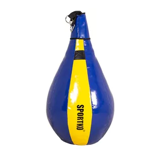 Punching Bag SportKO GP4 - Red-Black - Blue-Yellow