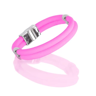Magnetic Bracelet inSPORTline Toliman - Brown - Pink