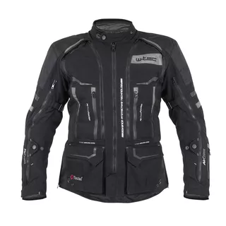 W-TEC Aircross Motorradjacke - schwarz-grau