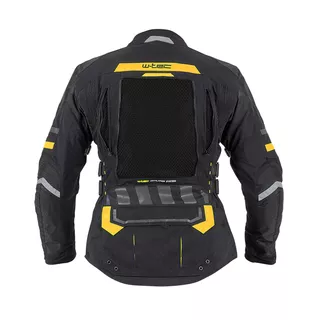 W-TEC Aircross Motorradjacke - schwarz-fluo gelb