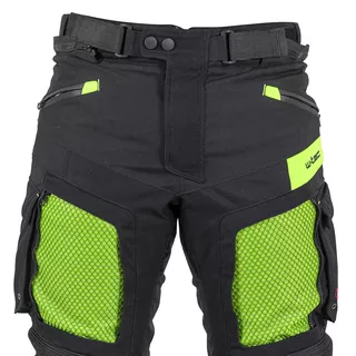 W-TEC Aircross Motorradhosen - schwarz-fluo gelb