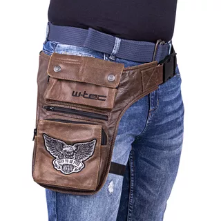 Motorcycle Thigh Bag W-TEC Antique Cracker