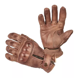 Motorcycle Gloves B-STAR Garibal - Brown, M - Brown