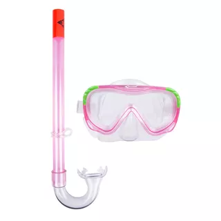 Diving Set Escubia Turtle Kid - Pink