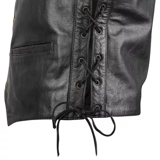 Leather Motorcycle Vest W-TEC Rockridge