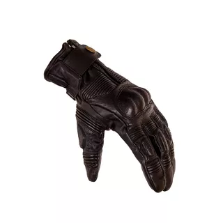 Summer Leather Motorcycle Gloves B-STAR Prelog - Black