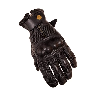 Summer Leather Motorcycle Gloves B-STAR Prelog - Brown