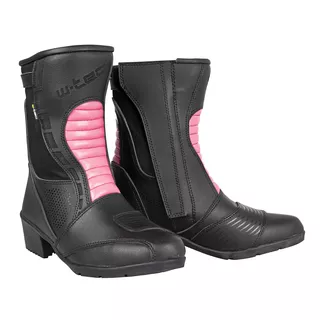 W-TEC Beckie W-5036 Damen-Leder-Motorradstiefel