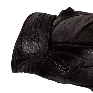 Motorradhandschuhe aus Leder W-TEC Trogir - schwarz