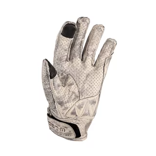 Leather Motorcycle Gloves W-TEC Airburst - Beige