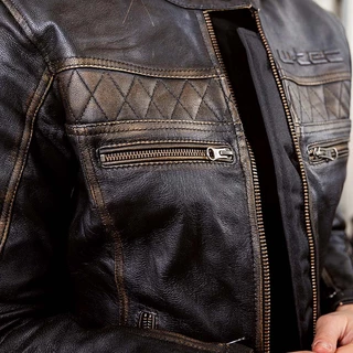 Women’s Leather Motorcycle Jacket W-TEC Kusniqua - XXL