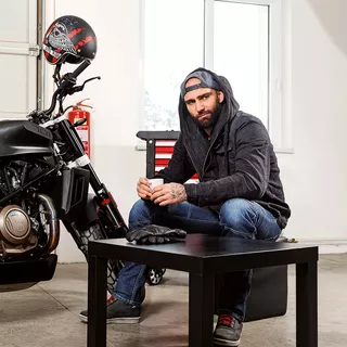 Moto prilba W-TEC Café Racer - 3Ways Surf