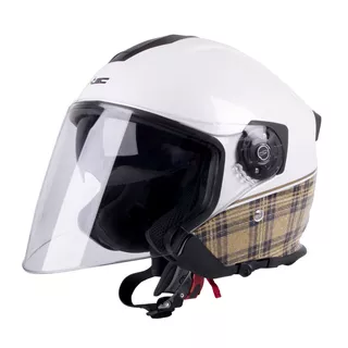 Motorcycle Helmet W-TEC V586 - Pearl White