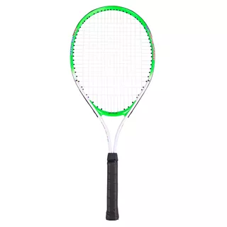 Der Kinder-Tennisschläger Spartan Alu 64 cm - grün-gelb - weiß-grün