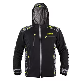 Férfi softshell motoros kabát W-TEC Kybero