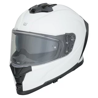 Moto přilba W-TEC Nexwor - lesklá bílá