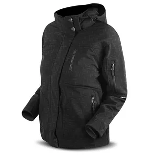 Softshell-Jacke Trimm SWITCH - grau / Regen