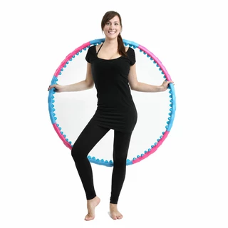 Obroč inSPORTline Weight Hula Hoop Magnetic 110 cm