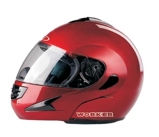Výklopná helma WORKER V200 - M (57-58) - Burgundy