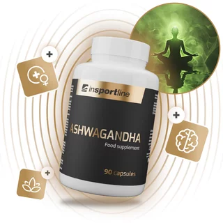 Ashwagandha PREMIUM inSPORTline 90 kapsułek