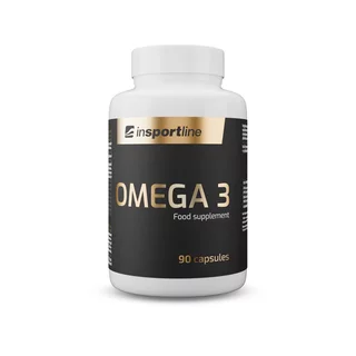 Omega 3 inSPORTline + EPA + DHA + WITAMINA E 90 kapsułek