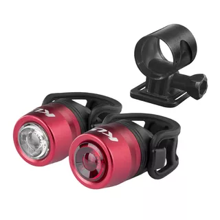 Sada osvětlení Kellys IO USB Set - Red