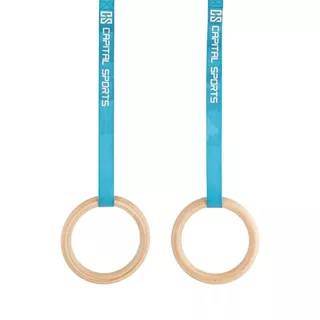 Wooden Gymnastic Rings Capital Sports Comp Rings