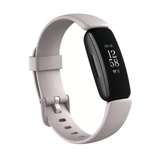 Pulzusmérő órák Fitbit Inspire 2 Lunar White/Black