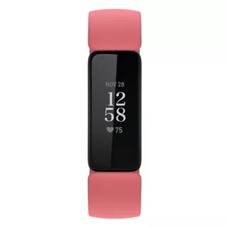 Fitnesz karkötő Fitbit Inspire 2 Desert Rose/Black