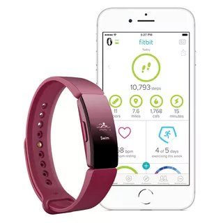 Fitness náramek Fitbit Inspire Sangria