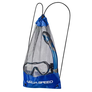 Aqua Speed Java+Elba Scuba Kit - Blau