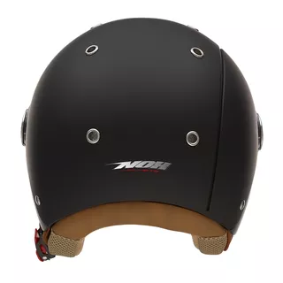 Motorcycle Helmet NOX N217K with 3 Different Inner Liner Sizes - Matte Black