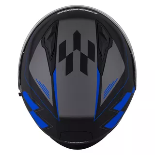 Motorcycle Helmet Cassida Jet Tech RoxoR Matte Black/Blue/Gray/White