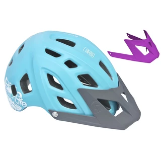 Bicycle Helmet Kellys Razor (no MIPS) - Space Black - Bright Blue