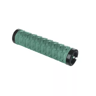 Bicycle Handlebar Grips Kellys Poison - Black - Emerald Green