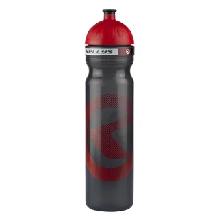 Cycling Water Bottle Kellys Kalahari 1L - Black-Red - Black-Red