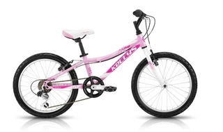 Gyermek kerékpár KELLYS Lumi 30 20" - rózsaszín - rózsaszín