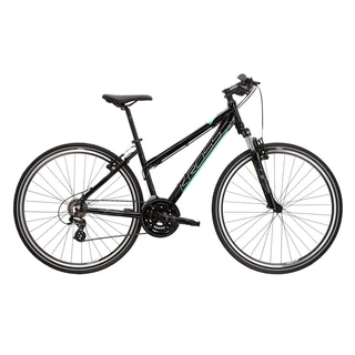 Dámsky crossový bicykel Kross Evado 2.0 D 28" Gen 004 - čierna/mint