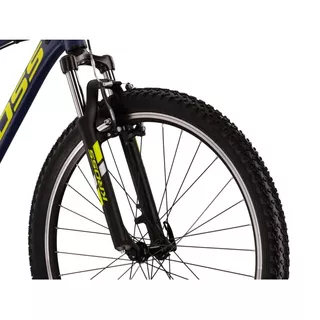 Mountain Bike Kross Hexagon 2.0 26” – 2022 - Dark Blue/Lime/Grey