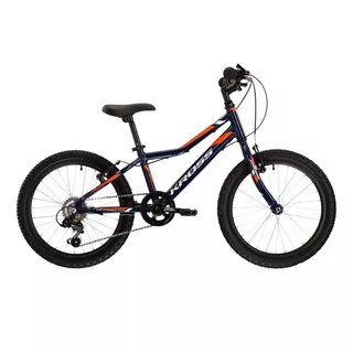 Detský bicykel Kross Hexagon Mini 1.0 SR 20" Gen 003 - Navy / White / Orange