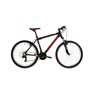 Horský bicykel Kross Hexagon 26" Gen 004 - čierna/červená/šedá