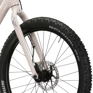 Juniorské dívčí kolo Kross LEA JR 2.0 24" - model 2025 - růžová / fialová / lesk