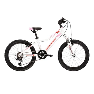 Detský bicykel Kross Lea Mini 2.0 20" Gen 003 - biela/červená/ružová
